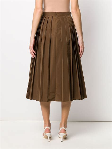 fendi skirt black|farfetch fendi skirt.